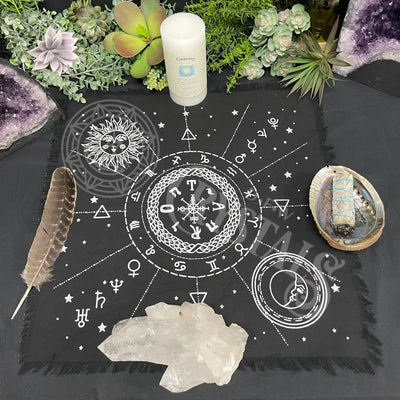 Altar Cloth - Constellation 18 X Meditation Tools