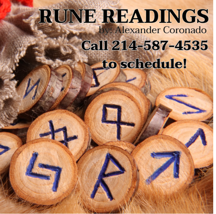 Rune Reading with Alexander Coronado