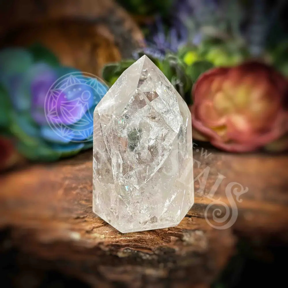 Cracklequartz Tower -B588 Crystals -