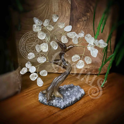 Crystal Tree - Of Life Money Feng Shui Multi Choice 6.0’ 7.0’ Clear Quartz Accessories Trees