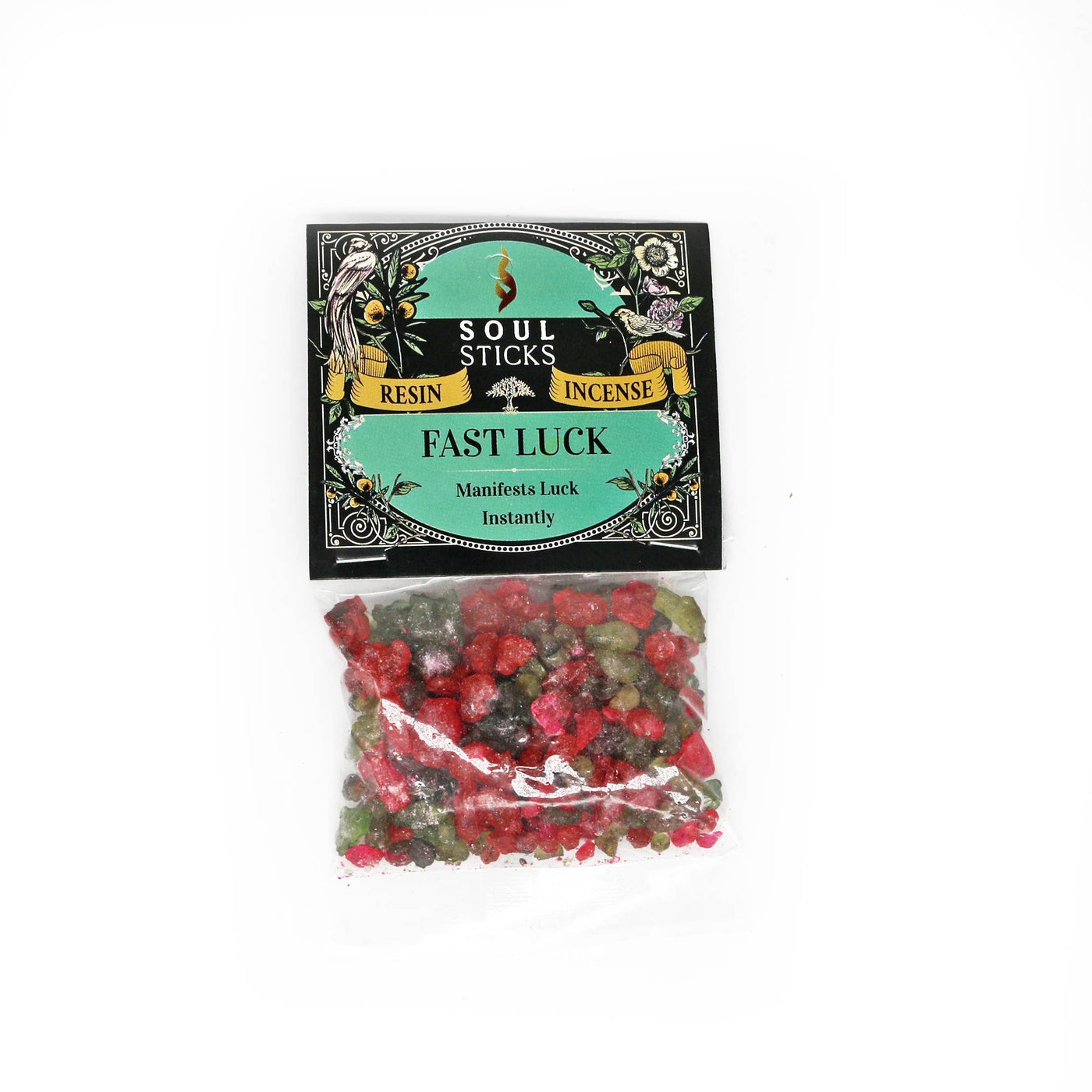 Fast Luck Resin Incense Pack (1 oz.)