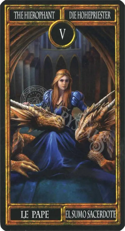 Dragon Tarot By Anne Stokes Decks -