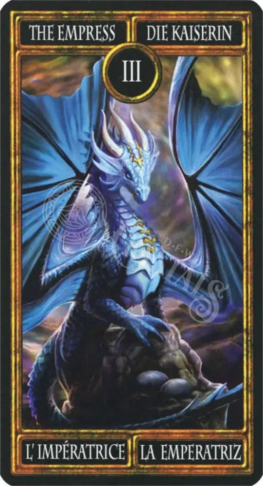 Dragon Tarot By Anne Stokes Decks -