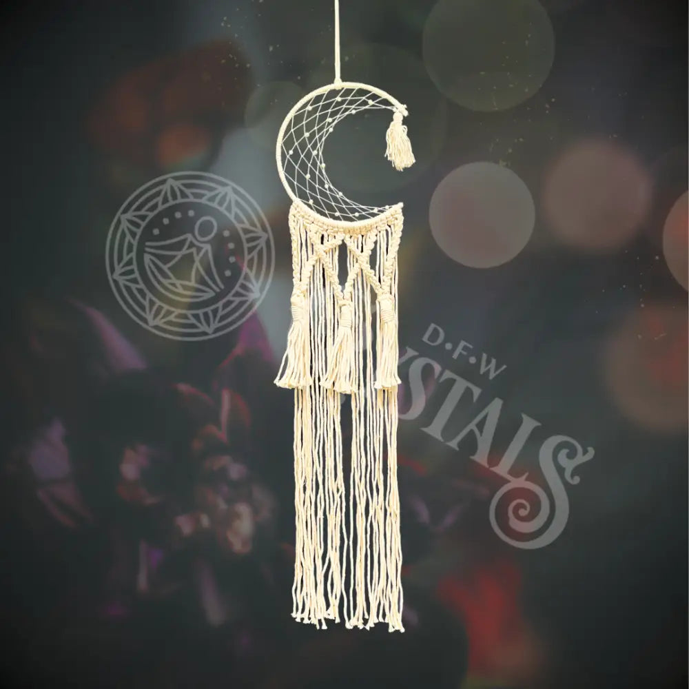 Dream Catcher - Moon With Pearls