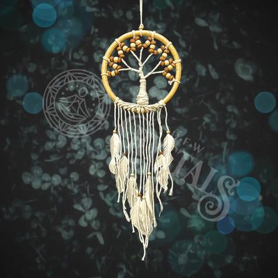 Dream Catcher - Tree Of Life Multi Size 6.5’ White