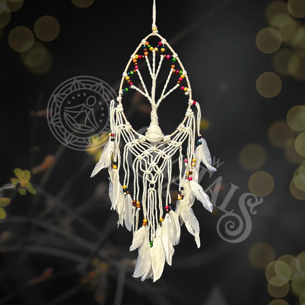 Dream Catcher - Tree Of Life Raindrop Shape 9.8’