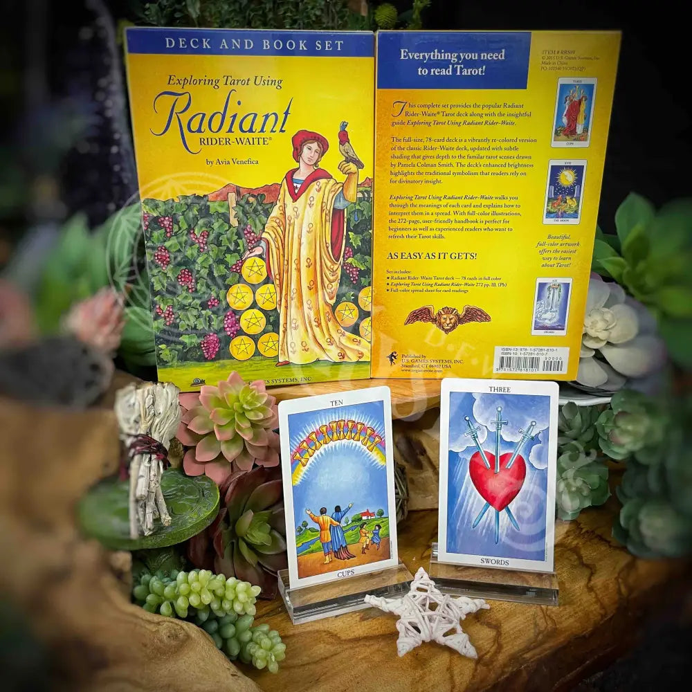 Exploring Tarot Using Radiant Rider-Waite By Avia Venefica Decks - Oracle