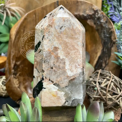 Tower Point Obelisk - Feldspar Multi Sizes 4.3 7.25 A Crystals