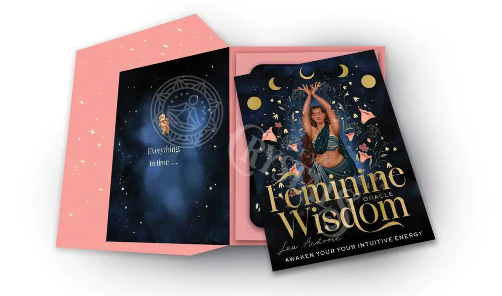 Feminine Wisdom Oracle By Lea Androic: Flashcards; 96 Pages / English