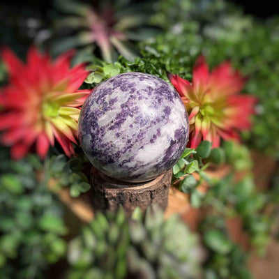Lepidolite - Sphere 3"