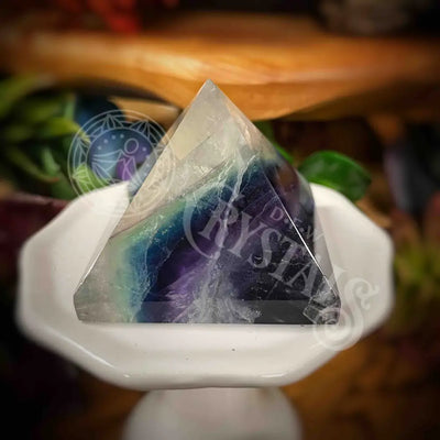 Fluorite - 2’ Pyramid Crystals