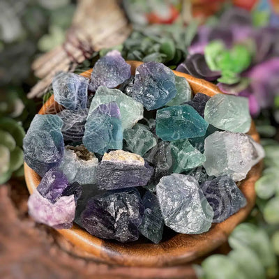 Raw - Fluorite Multi Choice Crystals