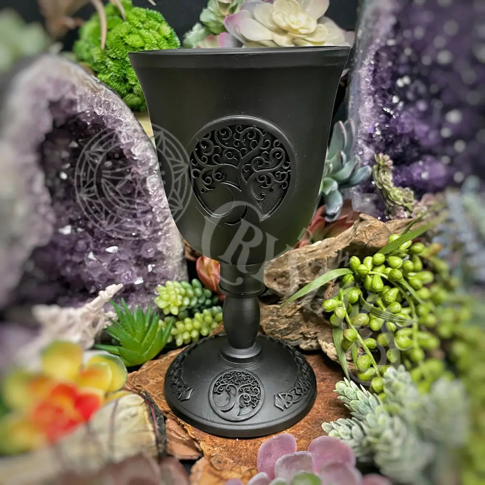 Goblet - Cast Iron Tree Of Life 4.0 Diam