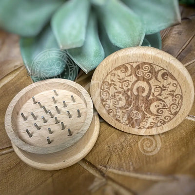 Herb Grinder - Wood Goddess 2.5