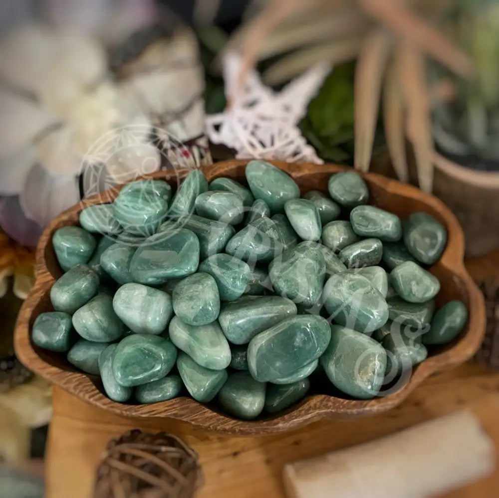 Tumbled - Green Aventurine 0.5 1.25 Crystals