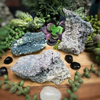 Grape Agate - Specimen - Set 6