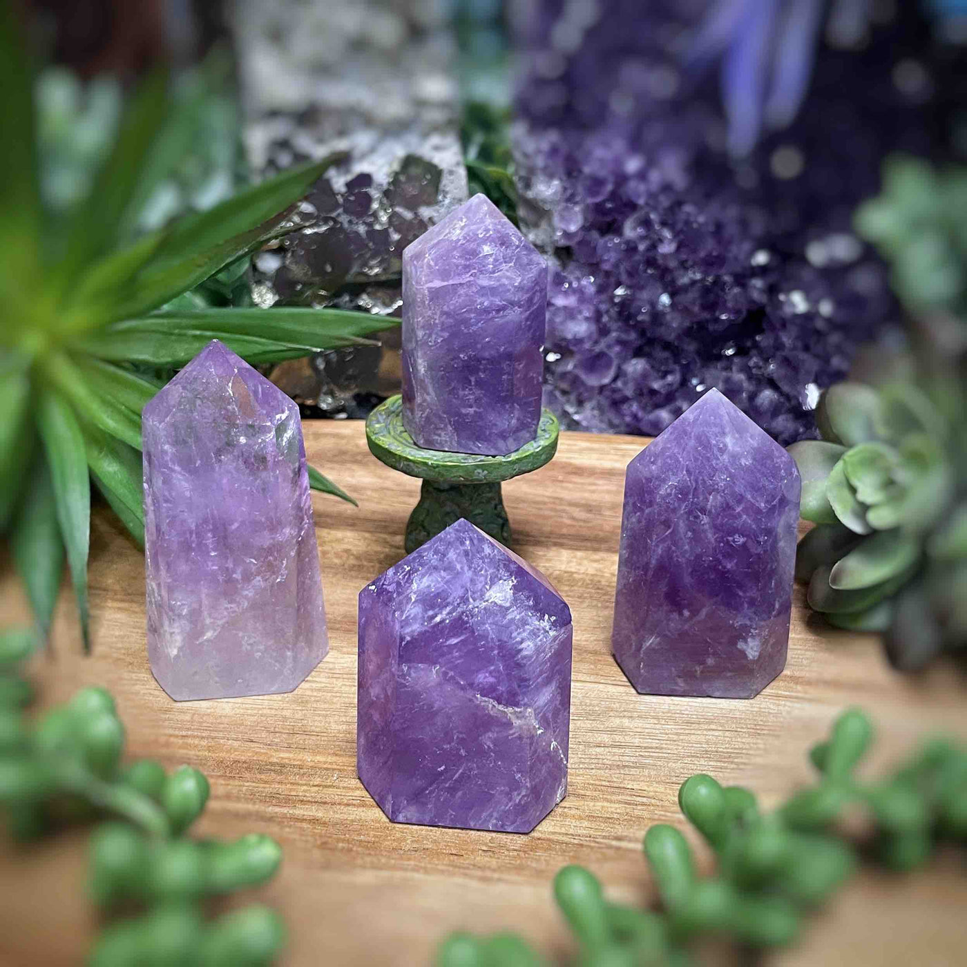 Ametrine - Points/Towers/Obelisks - Set 1