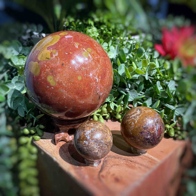 Ocean Jasper - Sphere 1.4" - 3.8"