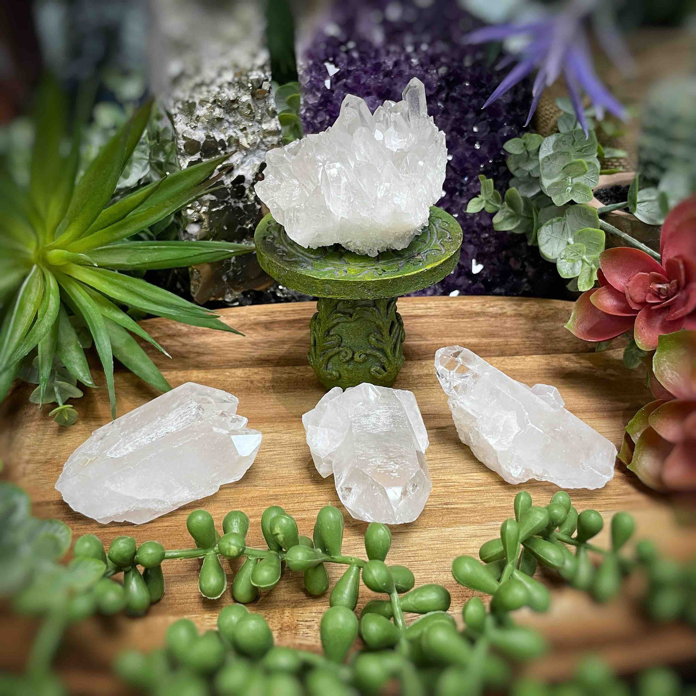 Clear Quartz - Specimens - Set 1