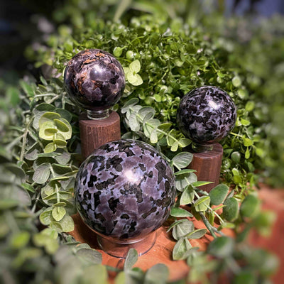 Indigo Gabbro - Spheres 1.8" - 2.8"