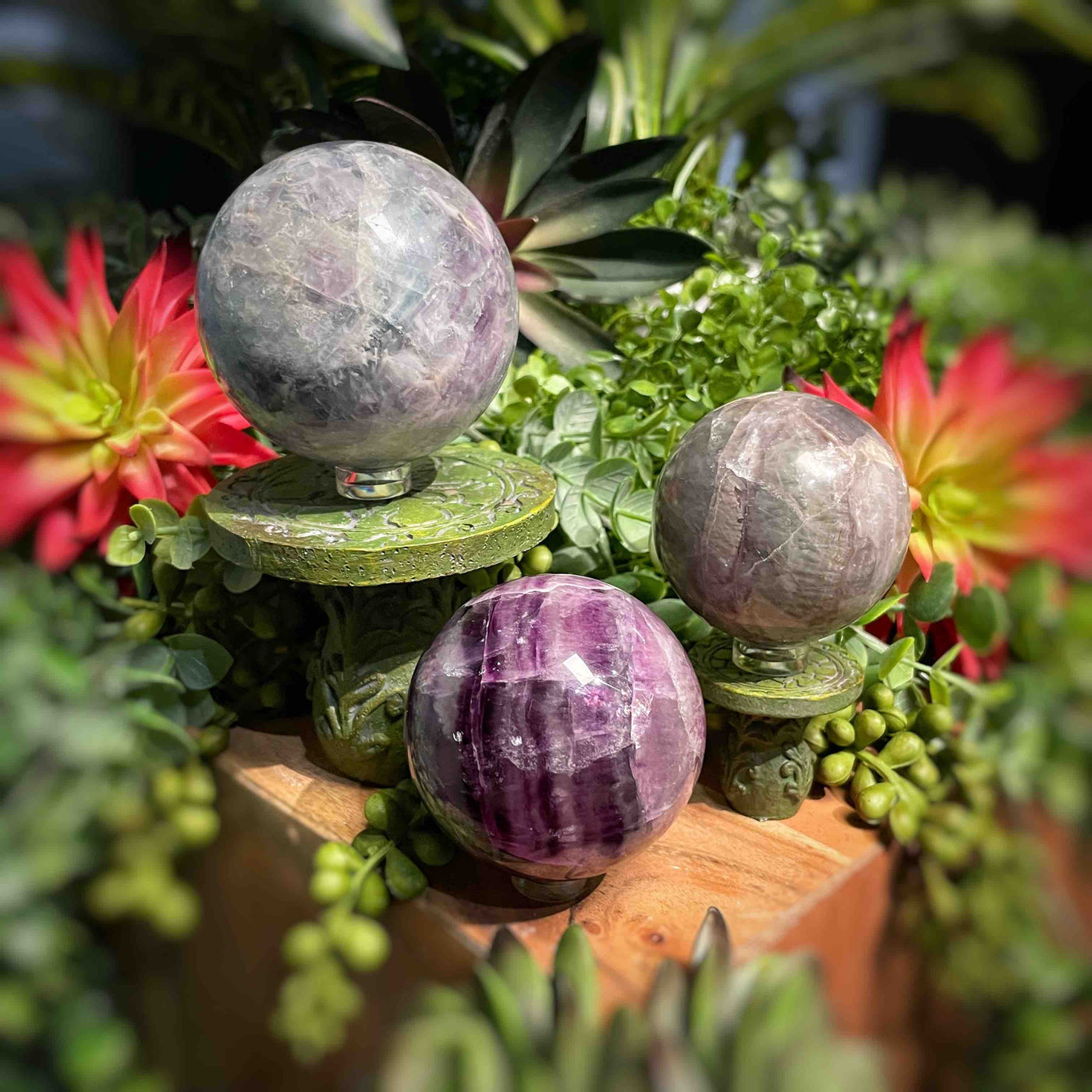 Fluorite - Spheres - Set 2