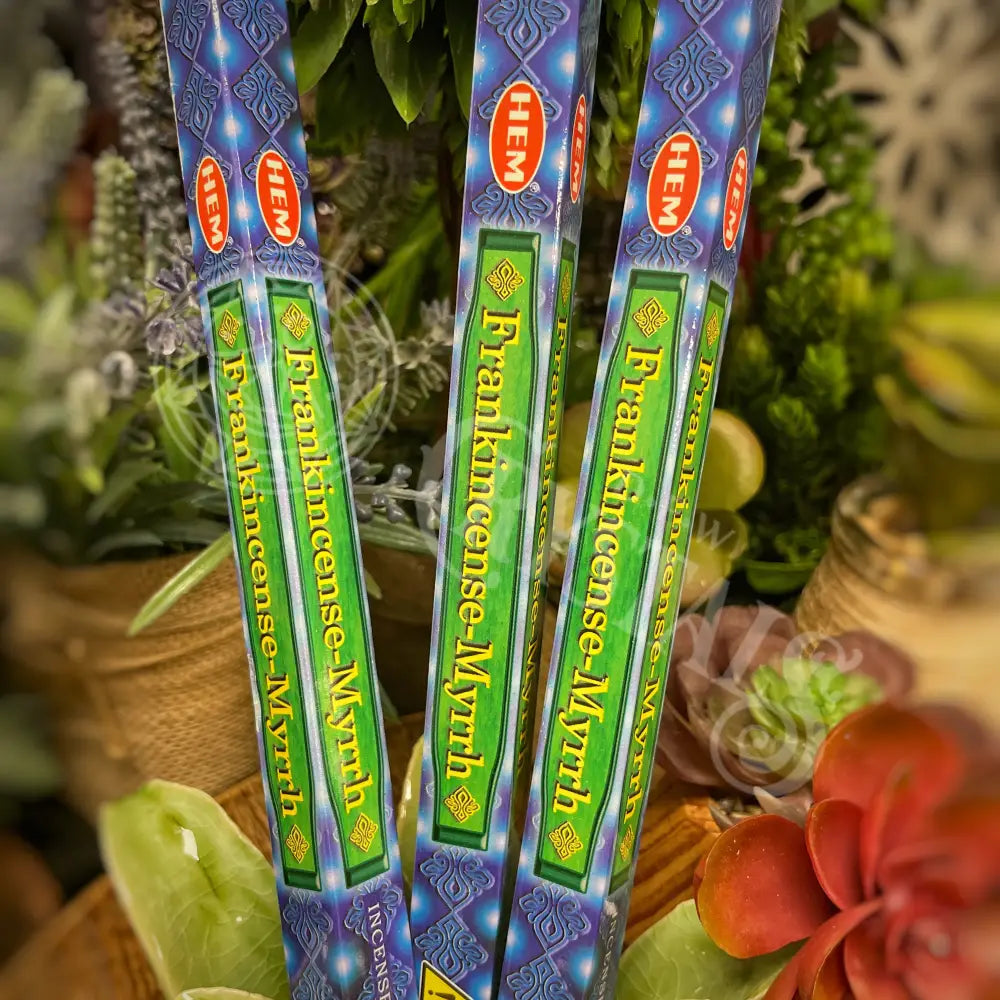 Hem Incense - Frackincense-Myrrh 8 Pack