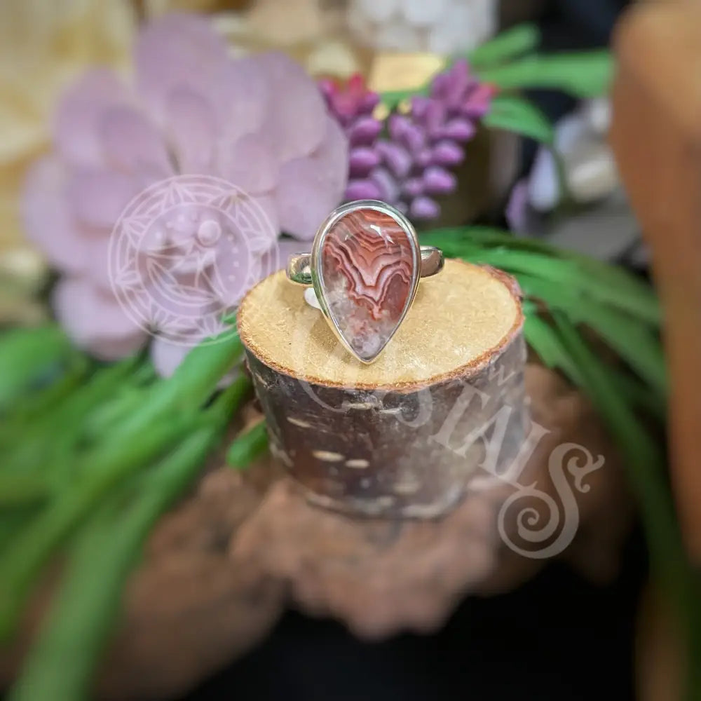 Ring - Laguna Lace Agate Multiple Sizes C7 Jewelry