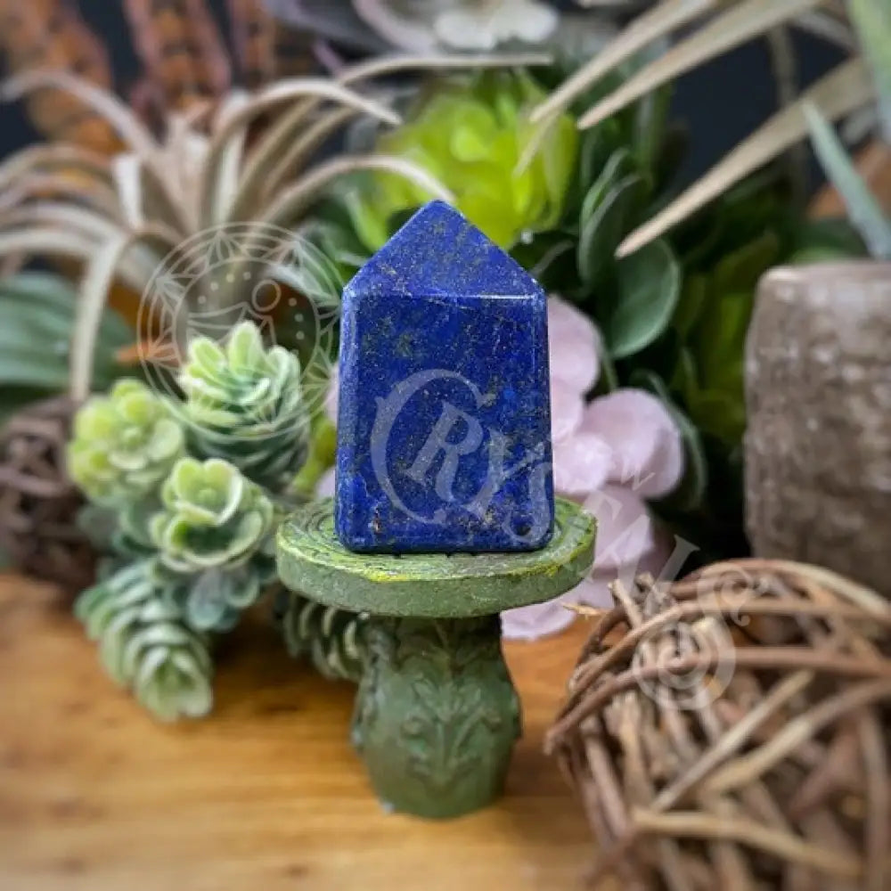 Tower Point Obelisk - Lapis Lazuli 1.5 3.25 A Crystals