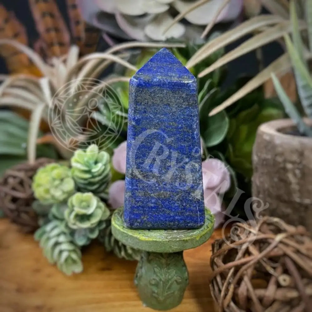 Tower Point Obelisk - Lapis Lazuli 1.5 3.25 C Crystals