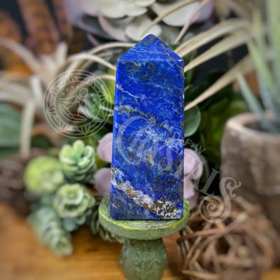 Tower Point Obelisk - Lapis Lazuli 1.5 3.25 D Crystals