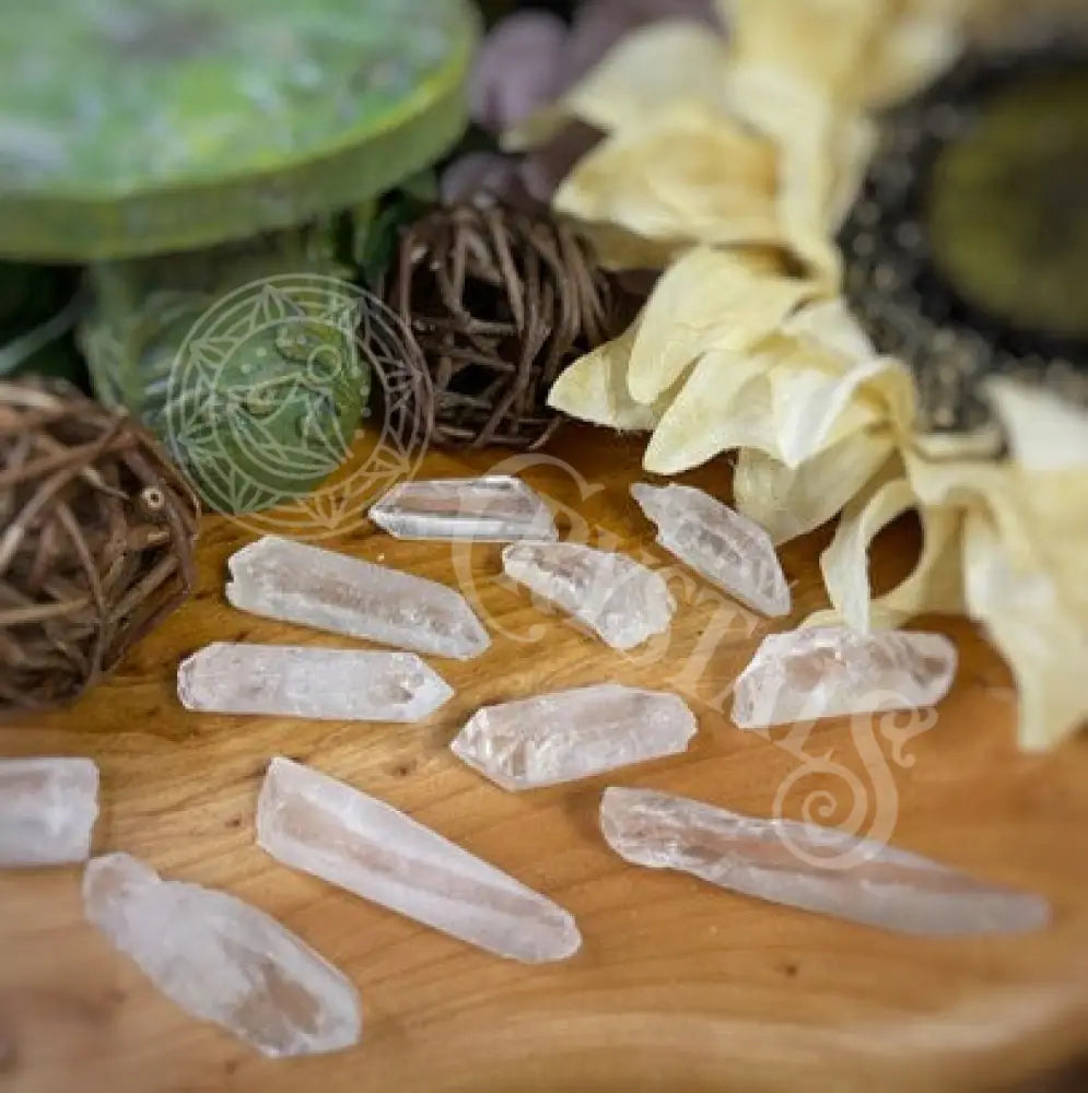 Tower Point Obelisk - Lemurian Quartz Points Small Crystals