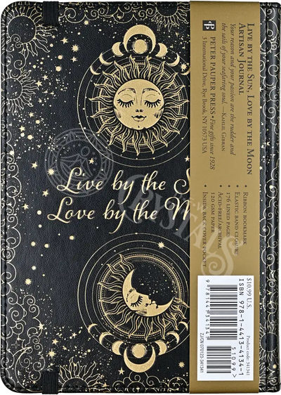 Live By The Sun Artisan Journal Books -