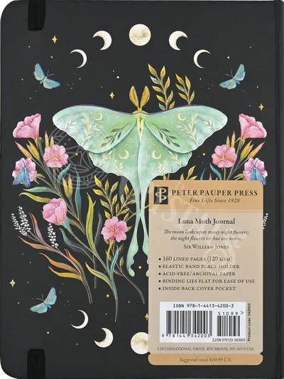 Luna Moth Journal Books -