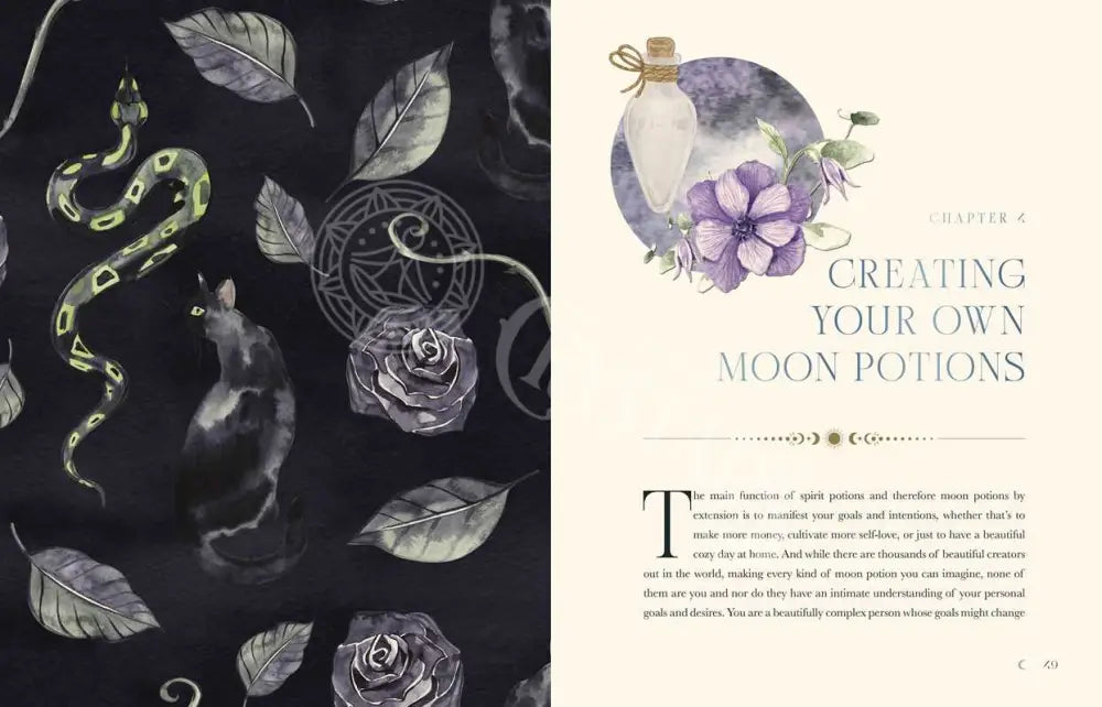 Moon Apothecary By Lorriane Anderson: Hardcover; 272 Pages / English