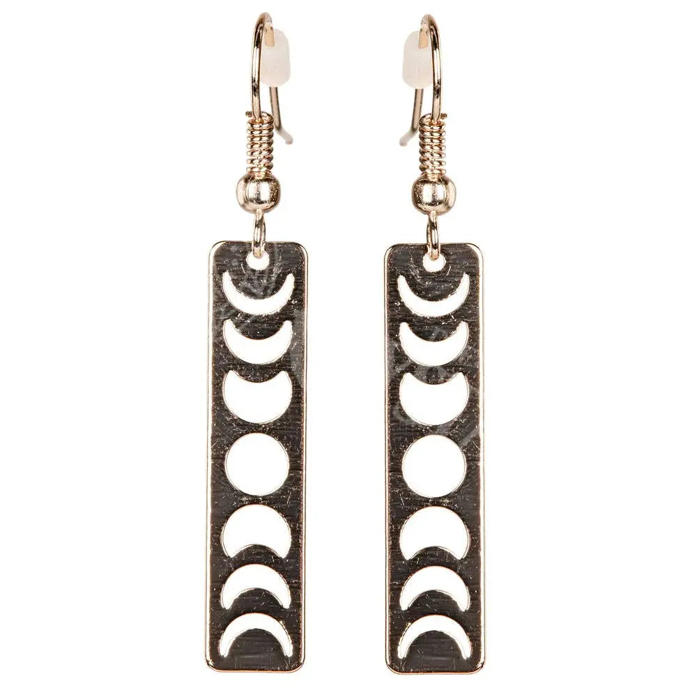 Moon Phases Earrings Jewelry -