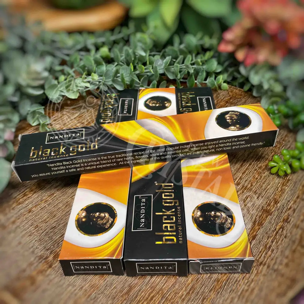 Nandita Incense - Black Gold 12 15 Pack