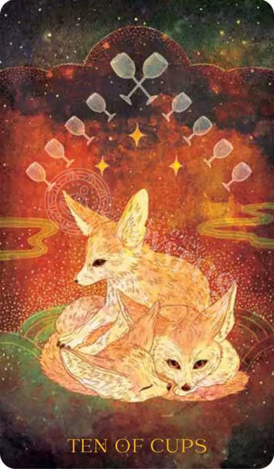 Oriens Animal Tarot By Ambi Sun: Flashcards; 144 Pages / English