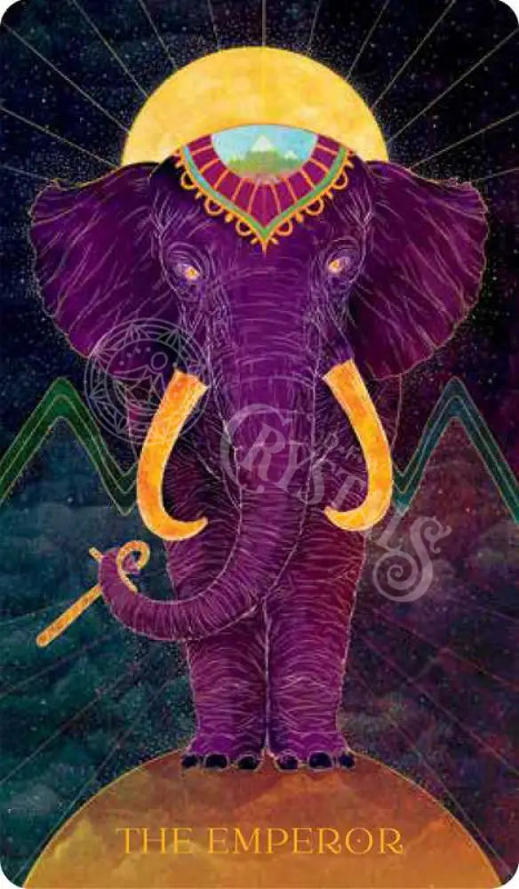 Oriens Animal Tarot By Ambi Sun: Flashcards; 144 Pages / English