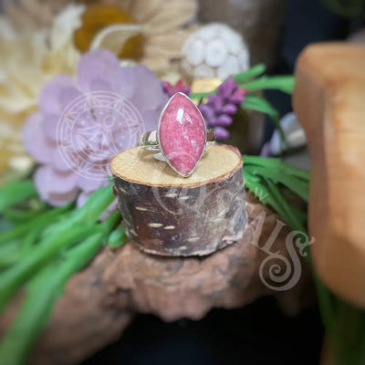 Ring - Pink Thulite Multiple Sizes D-8 Jewelry