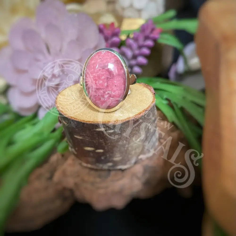 Ring - Pink Thulite Multiple Sizes E-8 Jewelry