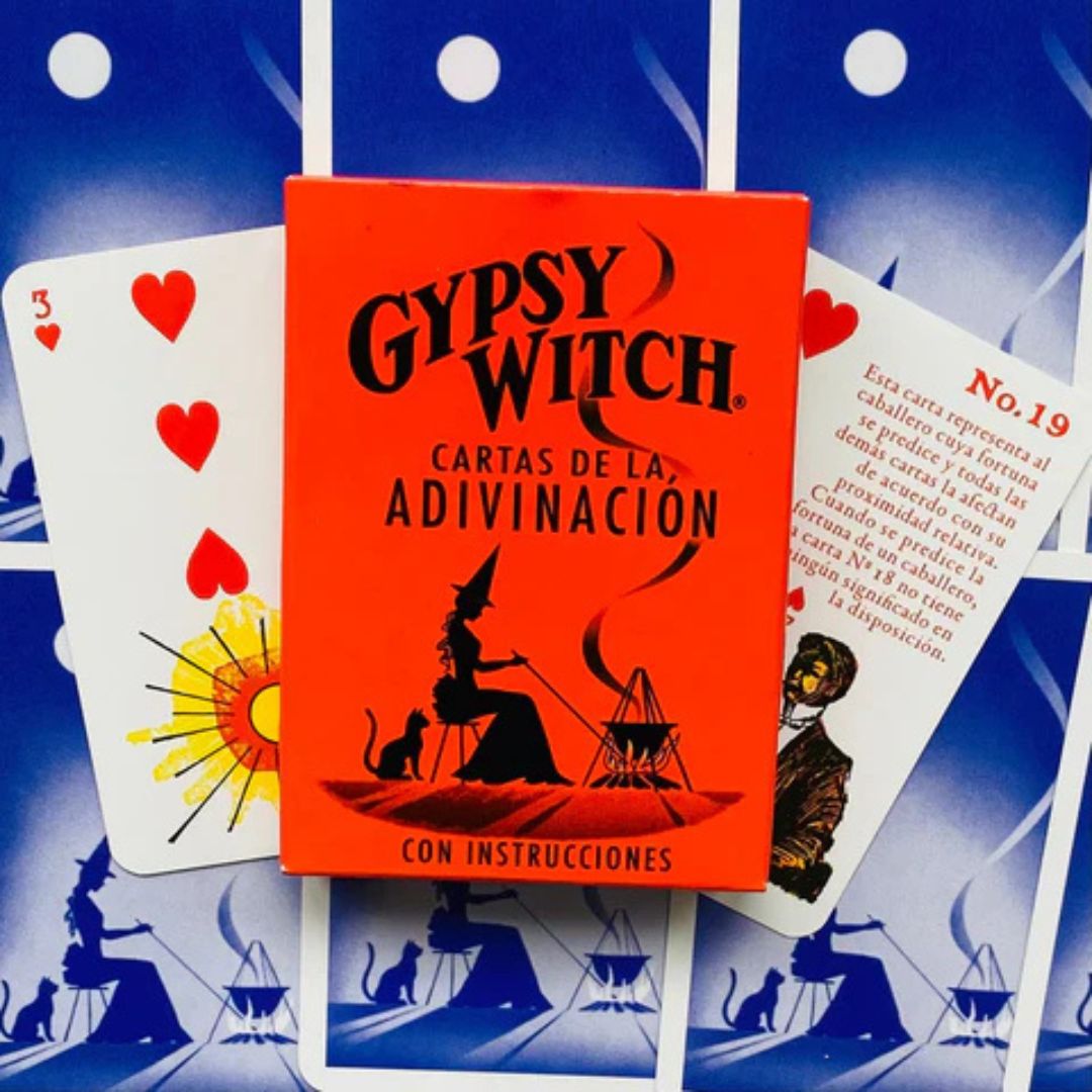 Spanish Gypsy Witch Cartas De La Adivinación