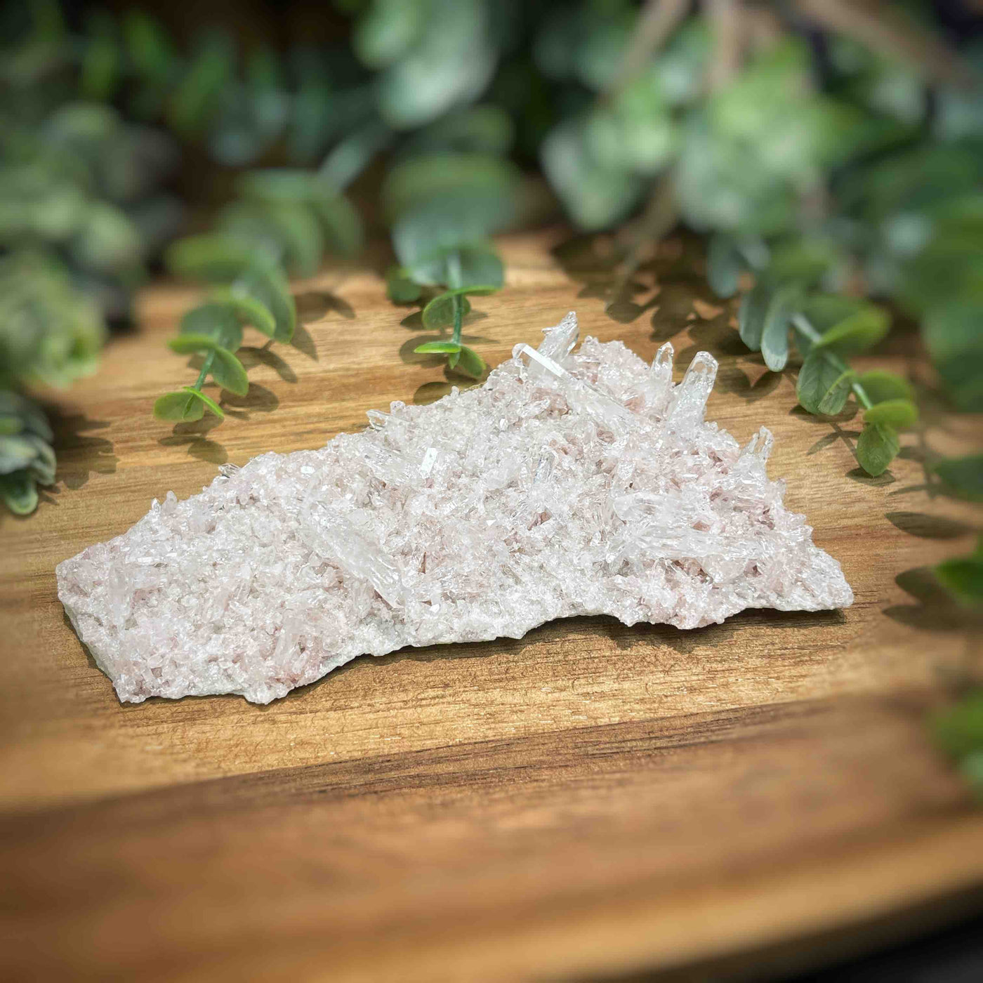 Pink Lemurian Quartz - Cluster -  1.6" X 2.6" X 1"