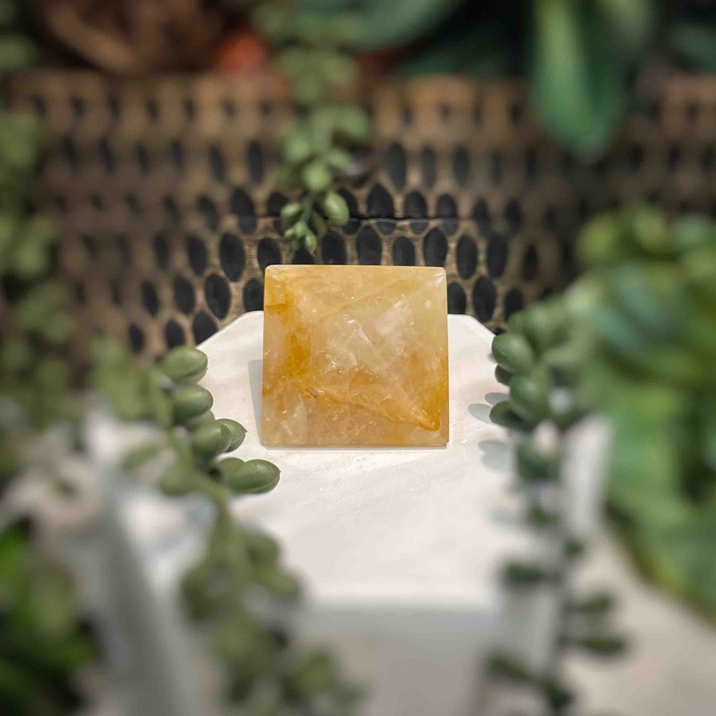 Golden Healer - Octahedron - 1.25"