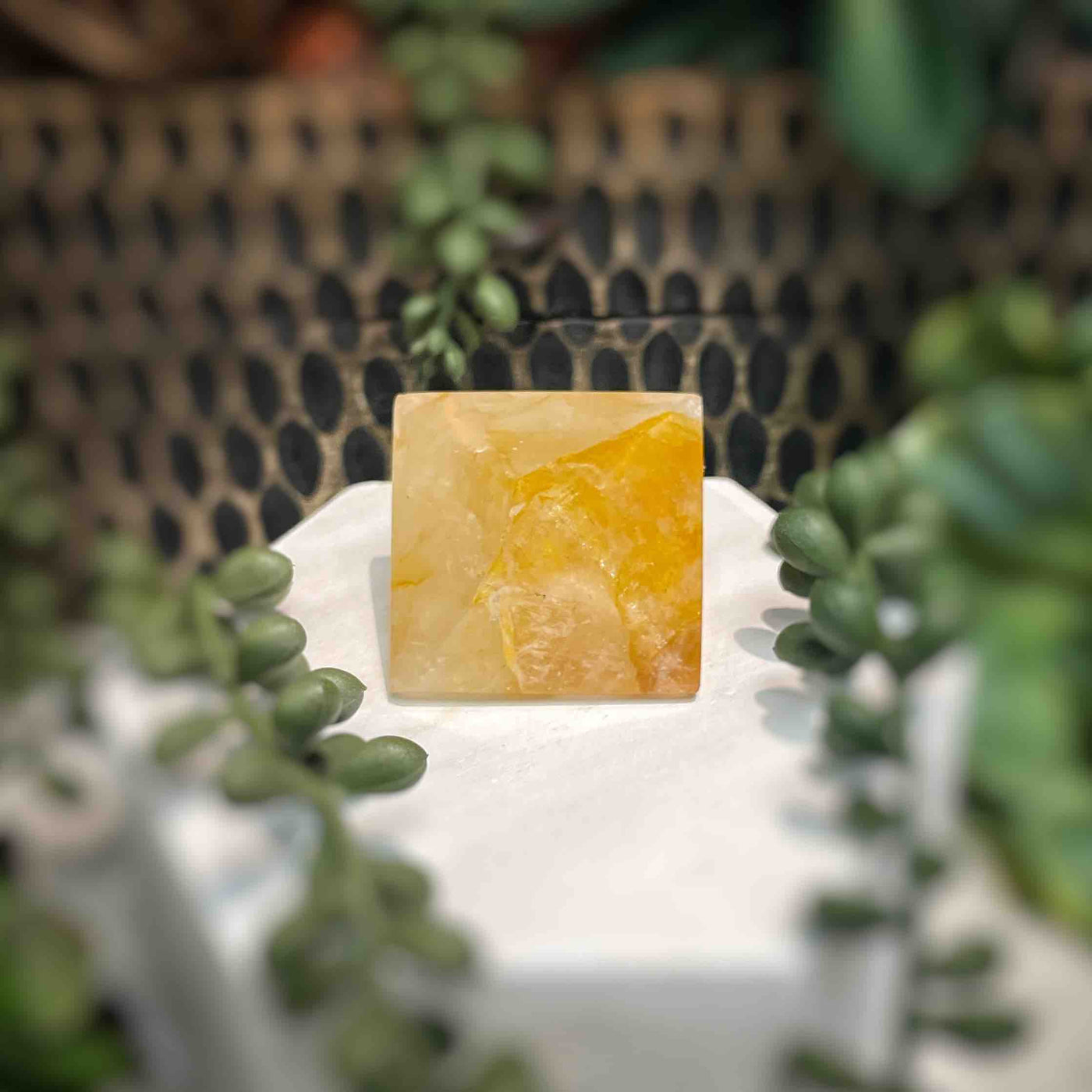 Golden Healer - Octahedron - 1.25"