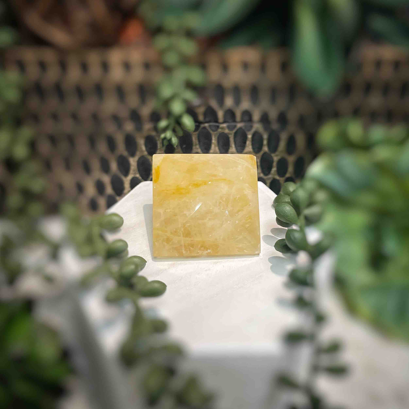 Golden Healer - Octahedron - 1.25"