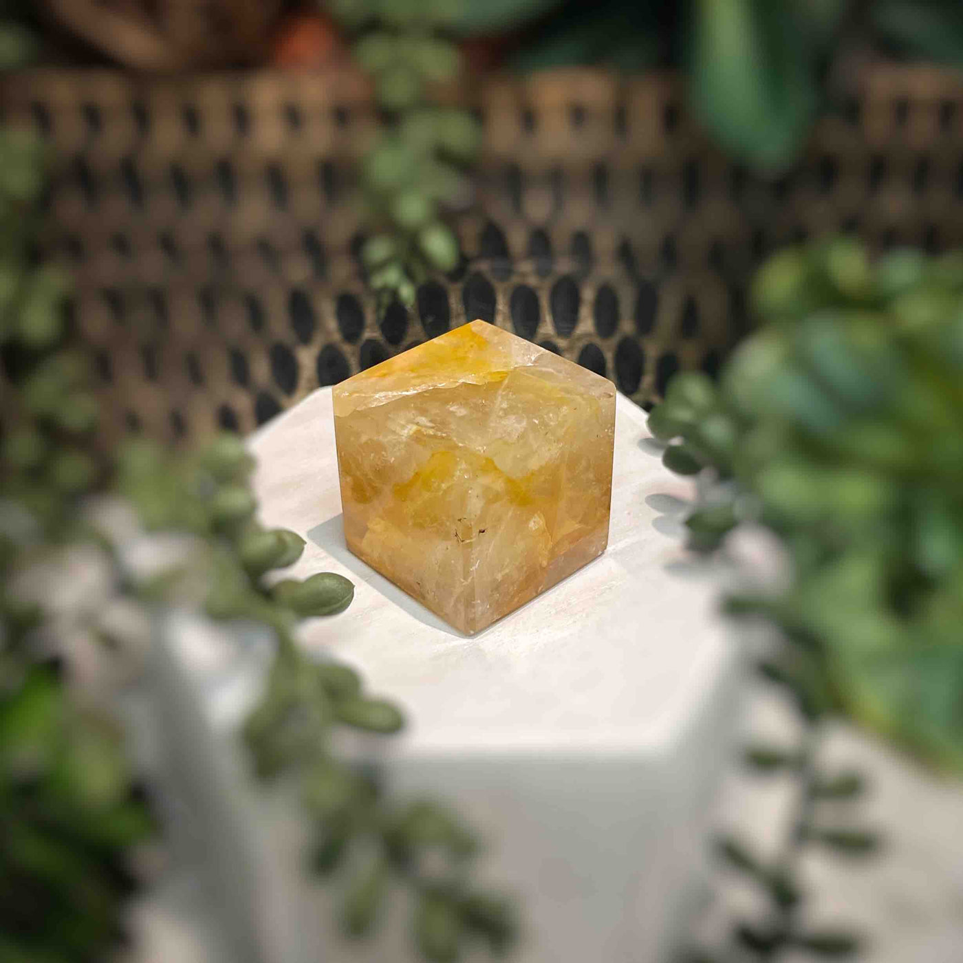 Golden Healer - Cube - 1.25"