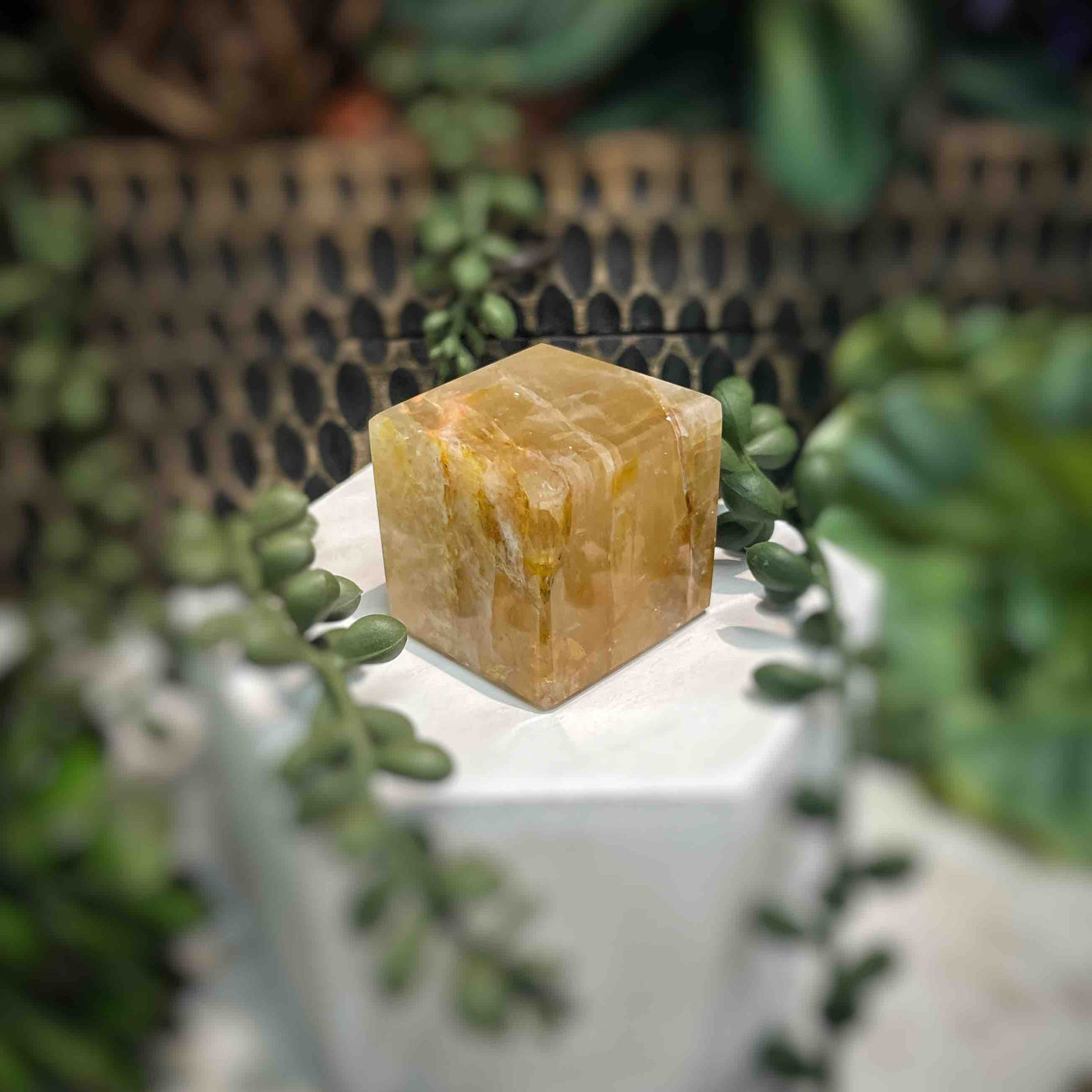 Golden Healer - Cube - 1.25"