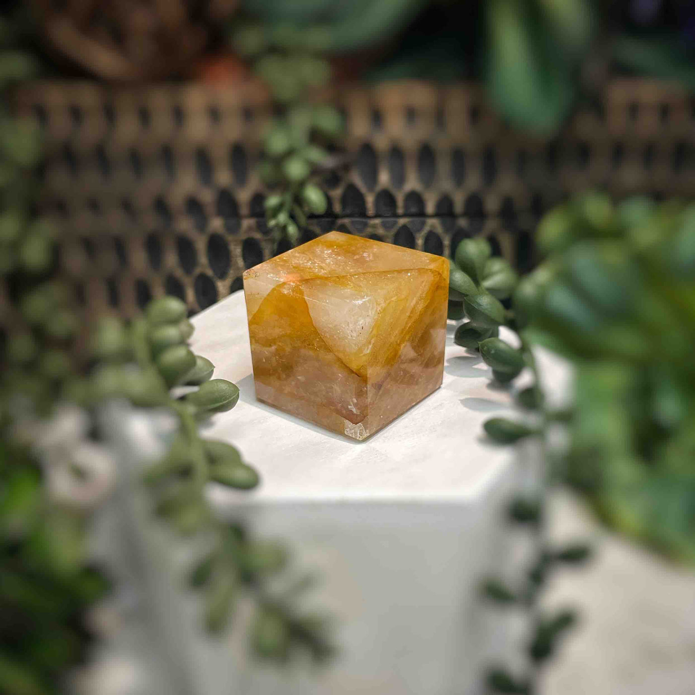 Golden Healer - Cube - 1"