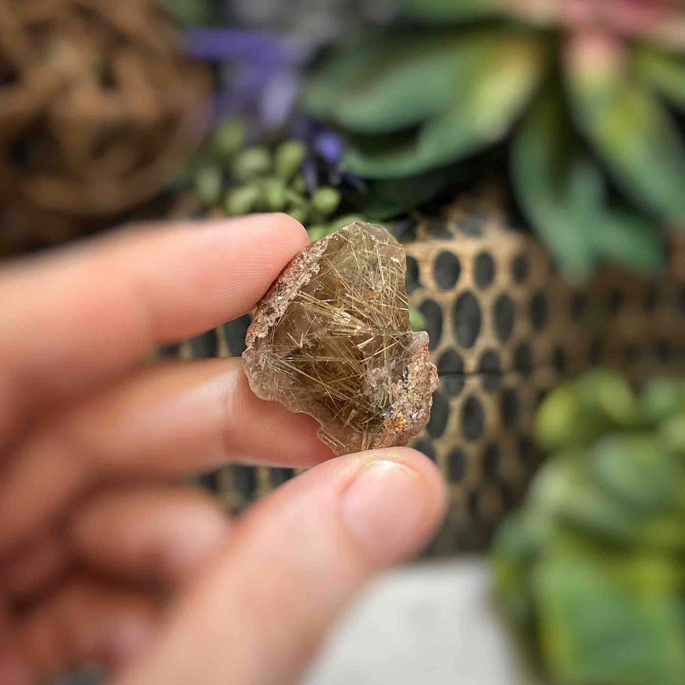 Rutilated Quartz - Freeform - QQ467 - 1.2"x1"