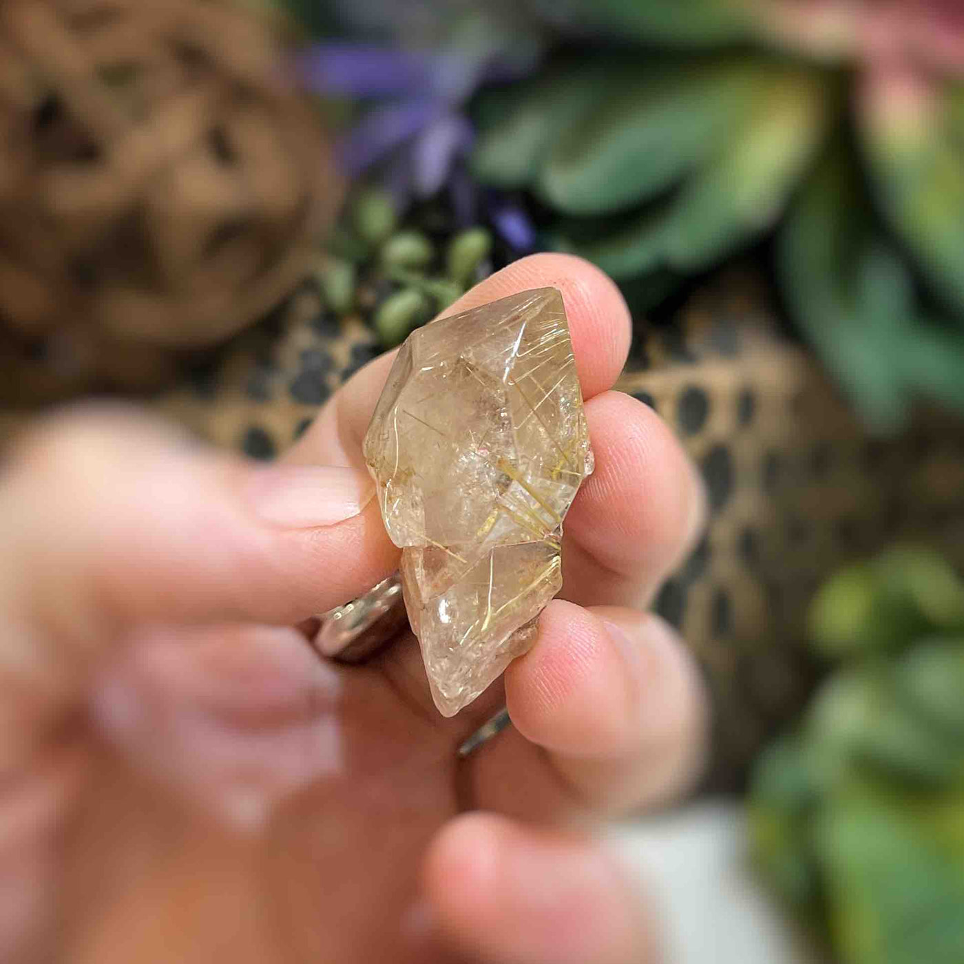 Rutilated Quartz - Freeform - QQ479 - 0.75"x1.5"